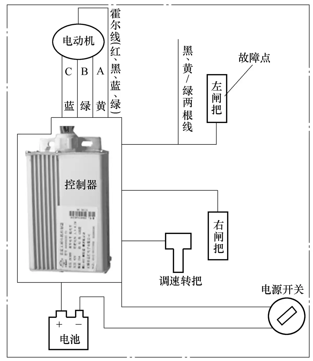 电动自行车控制电路