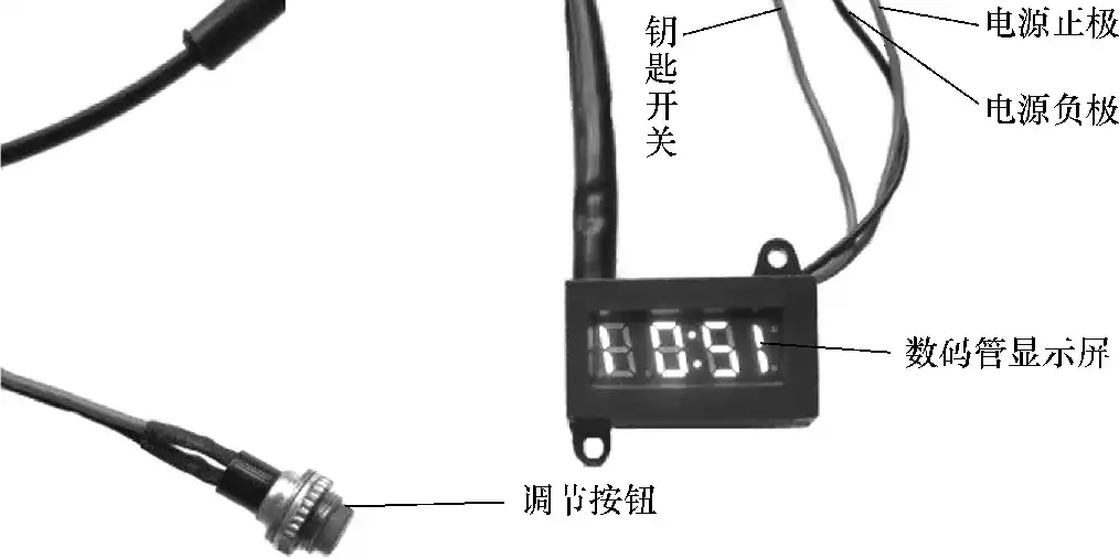 数码管外形实物结构图