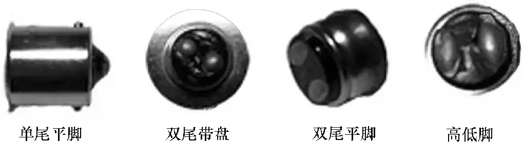 常见的几种灯泡接口类型