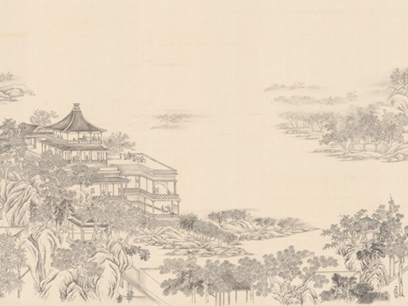 郑驸马池台喜遇郑广文同饮