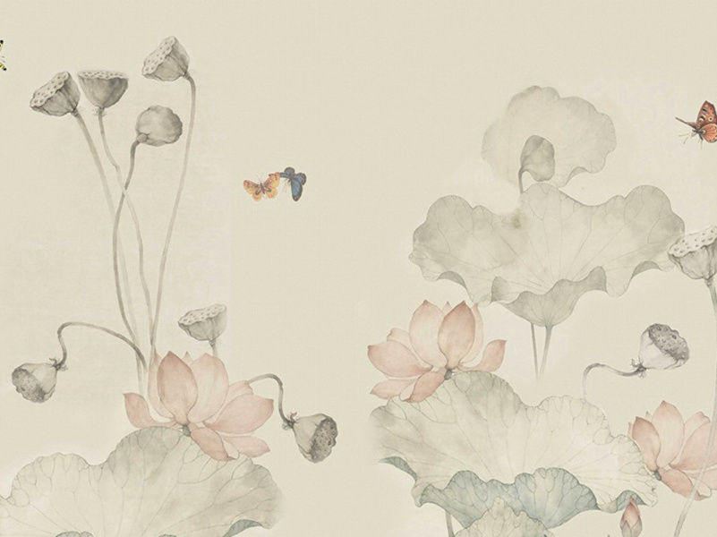 得舍弟消息·风吹紫荆树