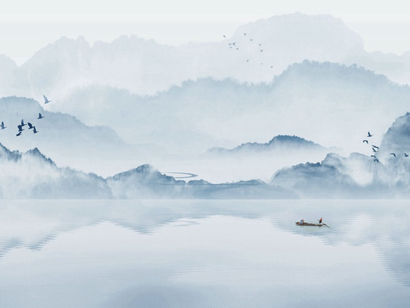 独立(空外一鸷鸟)