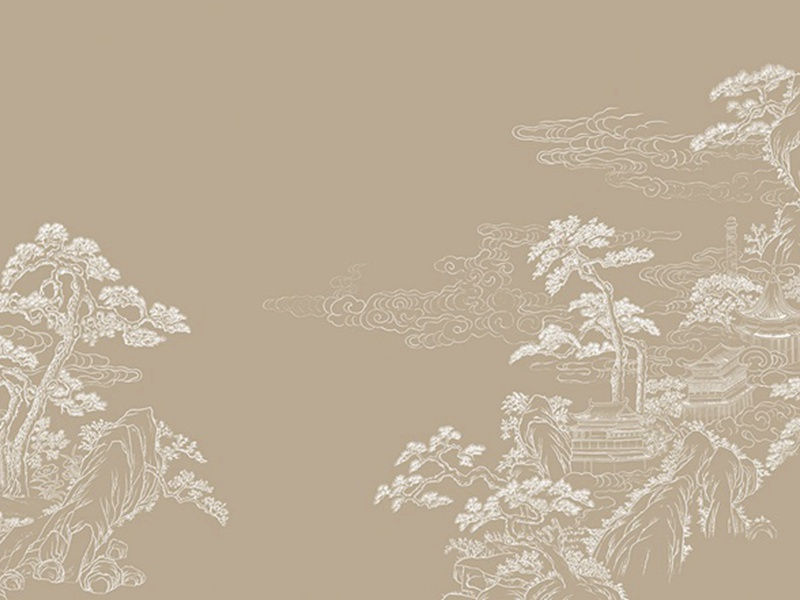 新知旧雨会潭州-杜甫潇湘夕霁