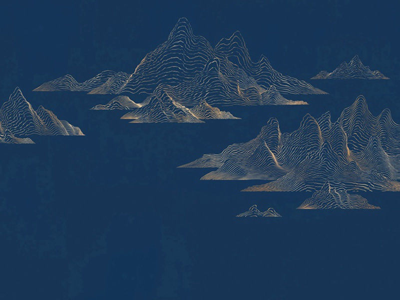 “落花时节又逢君”-杜甫潇湘夕霁